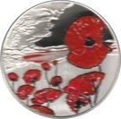 5 Pounds - Elizabeth II (Remembrance Day; silver)