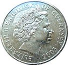 5 Pounds - Elizabeth II (WWII Liberation - Silver)
