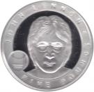 5 Pounds - Elizabeth II (John Lennon; Silver Proof Issue)