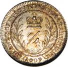 ¼ Gulden - George III
