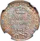 4 Pence - Victoria