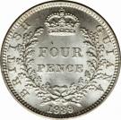 4 Pence - George VI