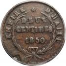 2 Centimes - Faustin I