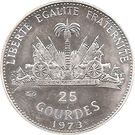 25 Gourdes (1974 World Cup)