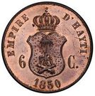 6 Centimes - Faustin I (Essai)
