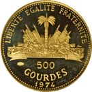 500 Gourdes (1976 Montreal-Innsbrück Olympiad)