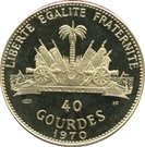 40 Gourdes (J.J. Dessalines)