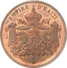 5 Gourdes - Faustin I (Essai; large bust)