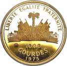 1000 Gourdes (Bicentenary of the United States)