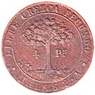 4 Pesos (Provisional Coinage)