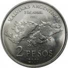 2 Pesos (25th Anniversary of the South Atlantic War)