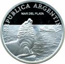 1 Peso (Mar del Plata - Silver Proof Issue)
