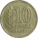 10 Pesos (Admiral G. Brown)