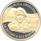 5 Pesos (25th Anniversary of the South Atlantic War)