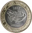 2 Pesos (30th Anniversary of the South Atlantic War)