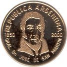 5 Pesos (Death of General San Martin)