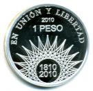 1 Peso (Glaciar Perito Moreno - Silver Proof Issue)