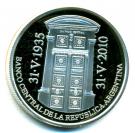 1 Peso (75th Anniversary of B.C.R.A.)