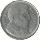 20 Centavos (reeded edge)