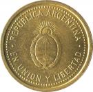 10 Centavos (reeded edge; non-magnetic)