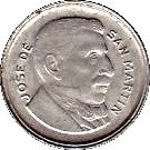 5 Centavos (smaller head; smooth edge)