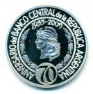 1 Peso (70th Anniversary of B.C.R.A.)