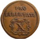 10 Poltura - II. Rákóczi Ferenc  (1703-1711; INSURGENT COINAGE)
