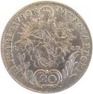 20 Krajczár - Mária Terézia (Maria Theresia; 1740-1780; veil without folds)