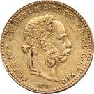 10 Francs / 4 Forint - I. Ferenc József (Franz Joseph I; 1848/1867-1916)