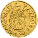 ¼ Ducat Denár strike - I. Lipót (1657-1705)