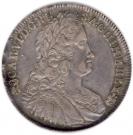 ½ Tallér/Thaler - III. Károly (Karl III; 1711-1740)