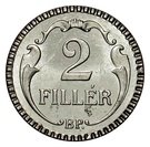 2 Fillér - Miklós Horthy