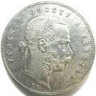 1 Forint - I. Ferenc József (Franz Joseph I; 1848/1867-1916)