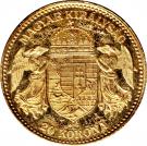 20 Korona - I. Ferenc József (Franz Joseph I - 1848/1867-1916)