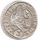 3 Krajczár - I. Lipót (Leopold I; 1697-1705)