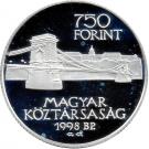 750 Forint (Unification of Buda and Pest)