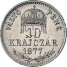 10 Krajczár - I. Ferenc József (Franz Joseph I; 1848/1867-1916)