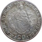 20 Krajczár - I. Ferenc (Franz I; 1792-1835)