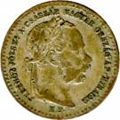 10 Krajczár - I. Ferenc József (Franz Joseph I; 1848/1867-1916)