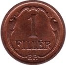1 Fillér - Miklós Horthy
