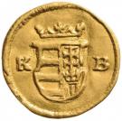 ¼ Ducat Obulus strike - I. Lipót (1657-1705)