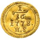 1/16 Dukát - Mária Terézia (1740-1780)