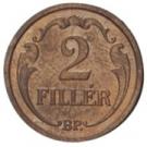 2 Fillér - Miklós Horthy