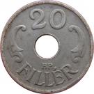 20 Fillér - Miklós Horthy