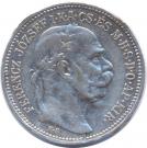1 Korona - I. Ferenc József (Franz Joseph I - 1848/1867-1916)