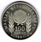 100 Forint (1300th Anniversary of Bulgaria)