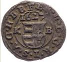 Denár - II. Ferdinánd 1619-1637