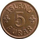 5 Aurar - Christian X