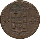 15 Réis - Maria II (Damão Mint)