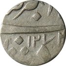 ½ Rupee - Muhammad Akbar II [Khande Rao]